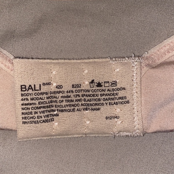 🌟NWT Bali underwire T-Shirt Bra - Picture 3 of 4